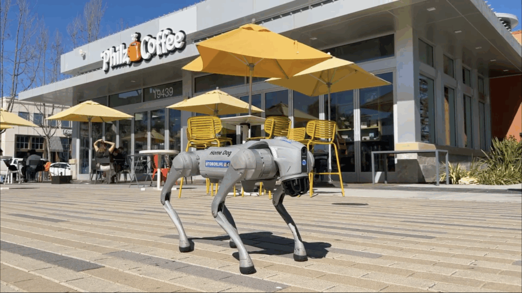 robot dog companion